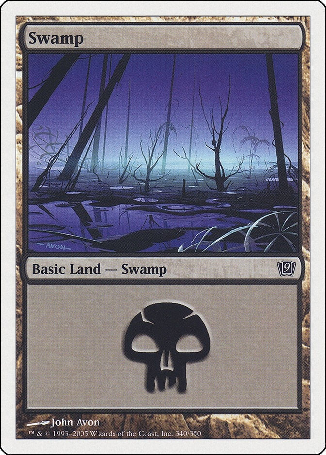 Image for Swamp (340) (340) - Magic: The Gathering