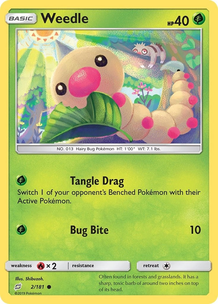 Image for Weedle (2) (2/181) [SM - Team Up]