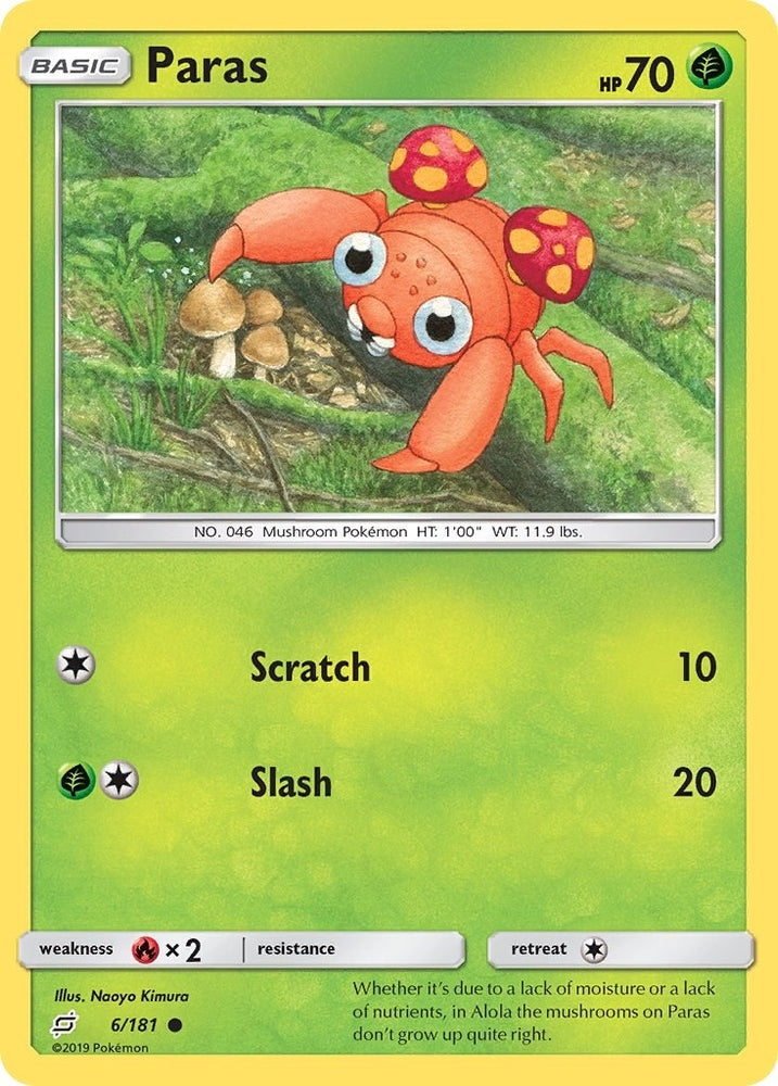 Image for Paras (6/181) [SM - Team Up]