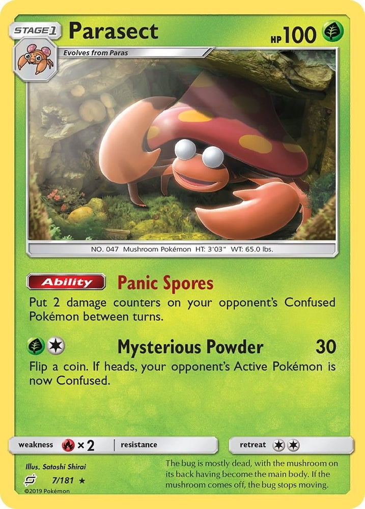 Image for Parasect (7/181) [SM - Team Up]