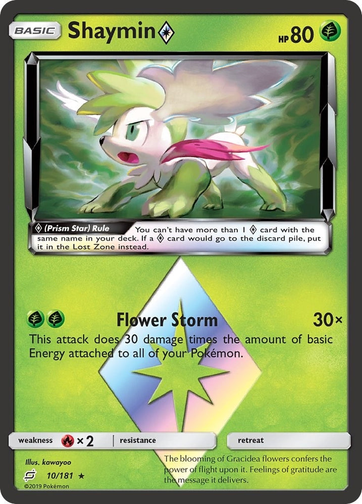 Image for Shaymin Prism Star (10/181) [SM - Team Up]