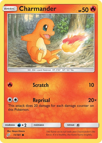 Image for Charmander (11) (11/181) [SM - Team Up]