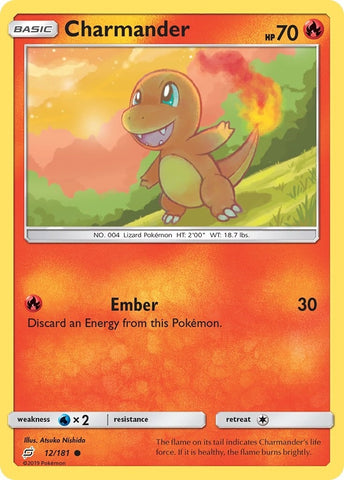 Image for Charmander (12) (12/181) [SM - Team Up]