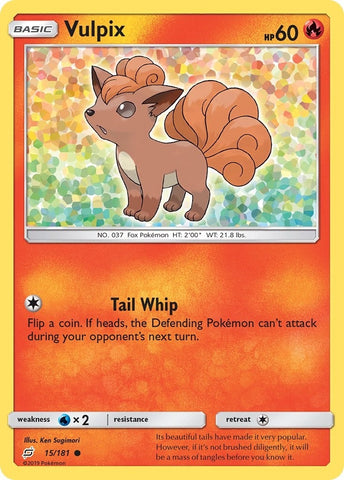 Image for Vulpix (15/181) [SM - Team Up]