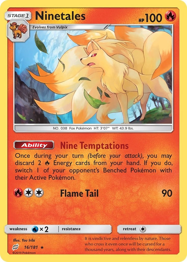 Image for Ninetales (16/181) [SM - Team Up]