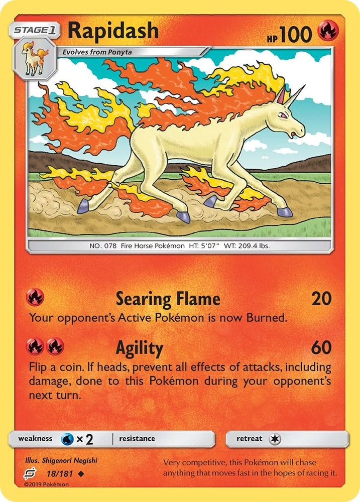 Image for Rapidash (18/181) [SM - Team Up]