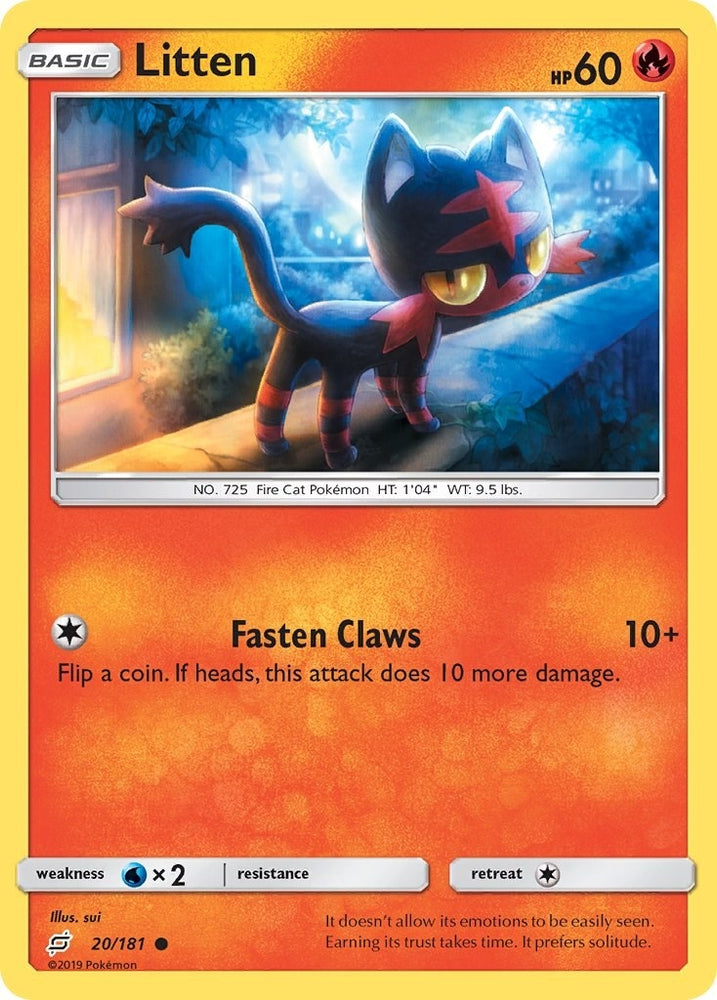 Image for Litten (20/181) [SM - Team Up]