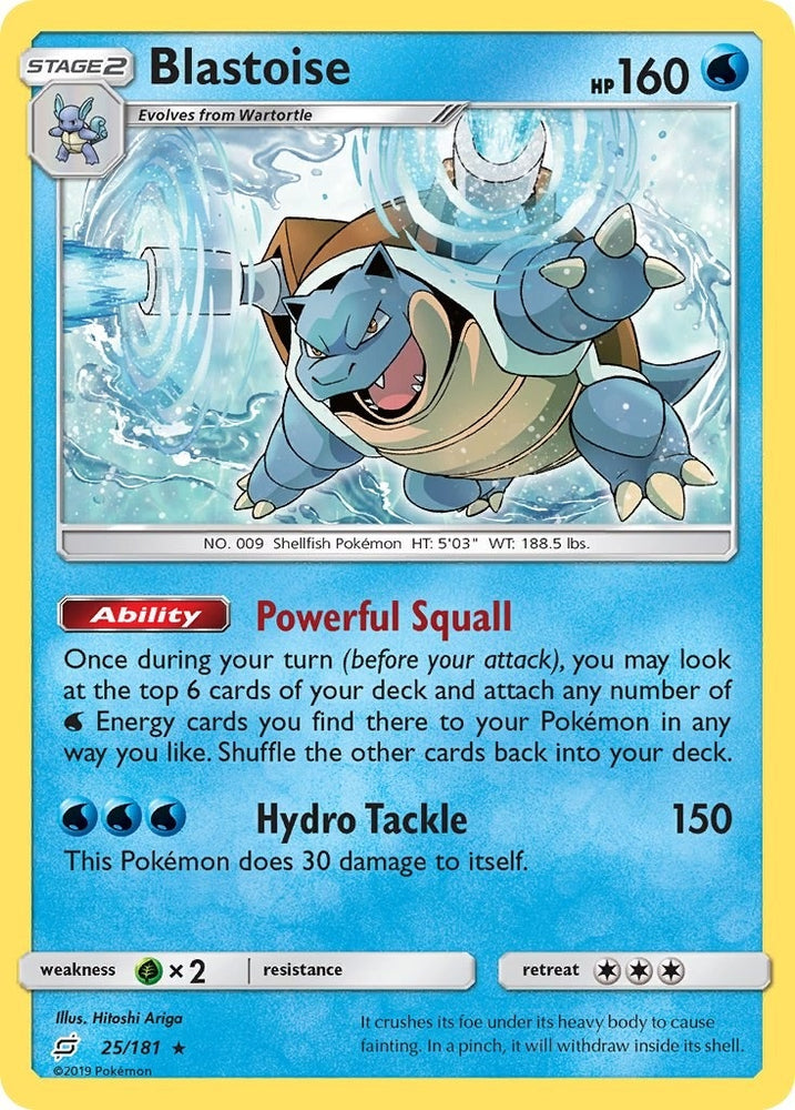 Image for Blastoise (25/181) [SM - Team Up]