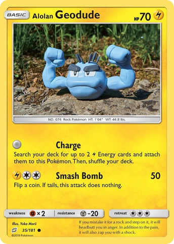 Image for Alolan Geodude (35) (35/181) [SM - Team Up]