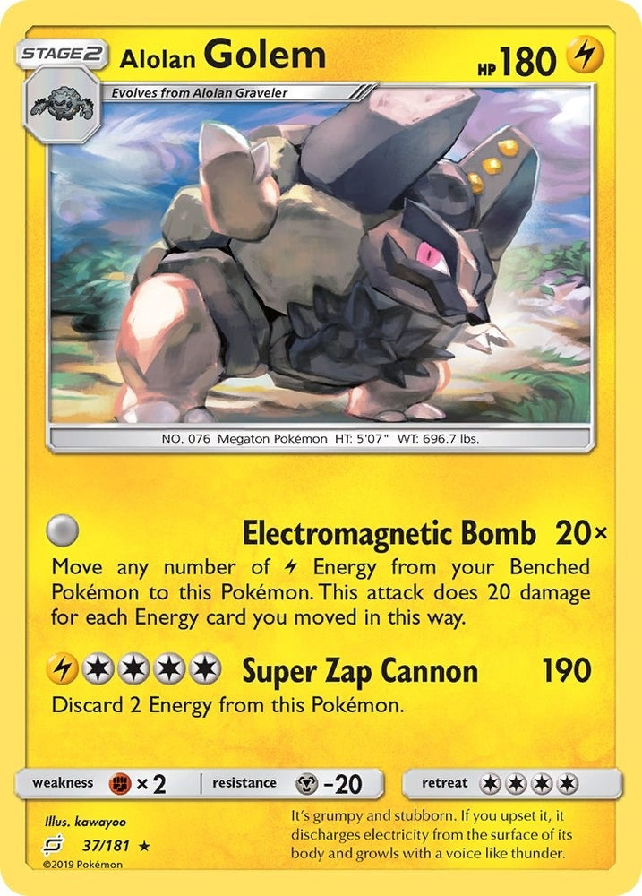 Image for Alolan Golem (37/181) [SM - Team Up]