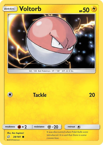 Image for Voltorb (38/181) - Pokemon