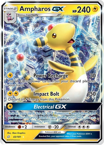 Image for Ampharos GX (43/181) [SM - Team Up]