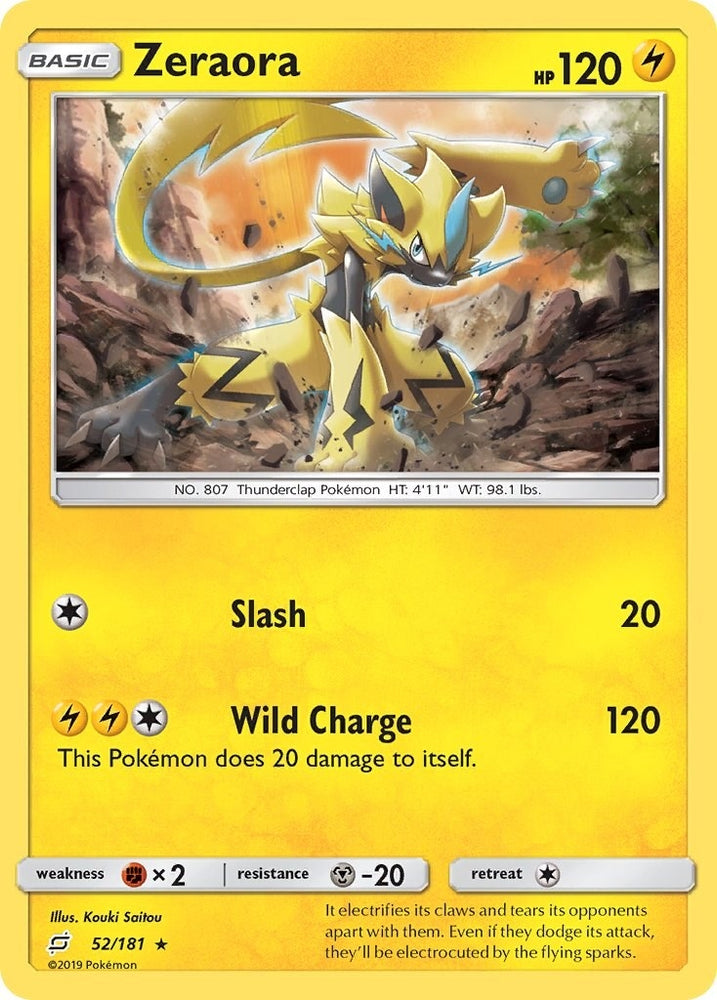 Image for Zeraora (52/181) [SM - Team Up]