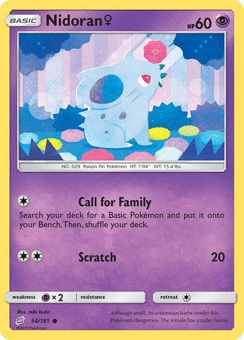 Image for Nidoran F (54/181) [SM - Team Up]