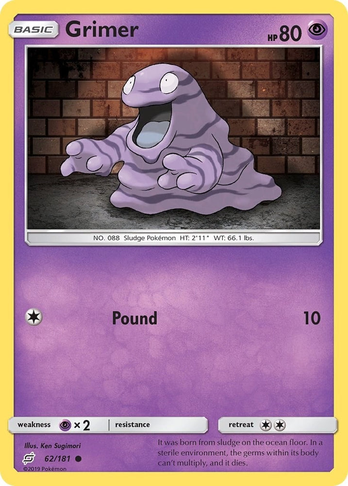 Image for Grimer (62/181) [SM - Team Up]