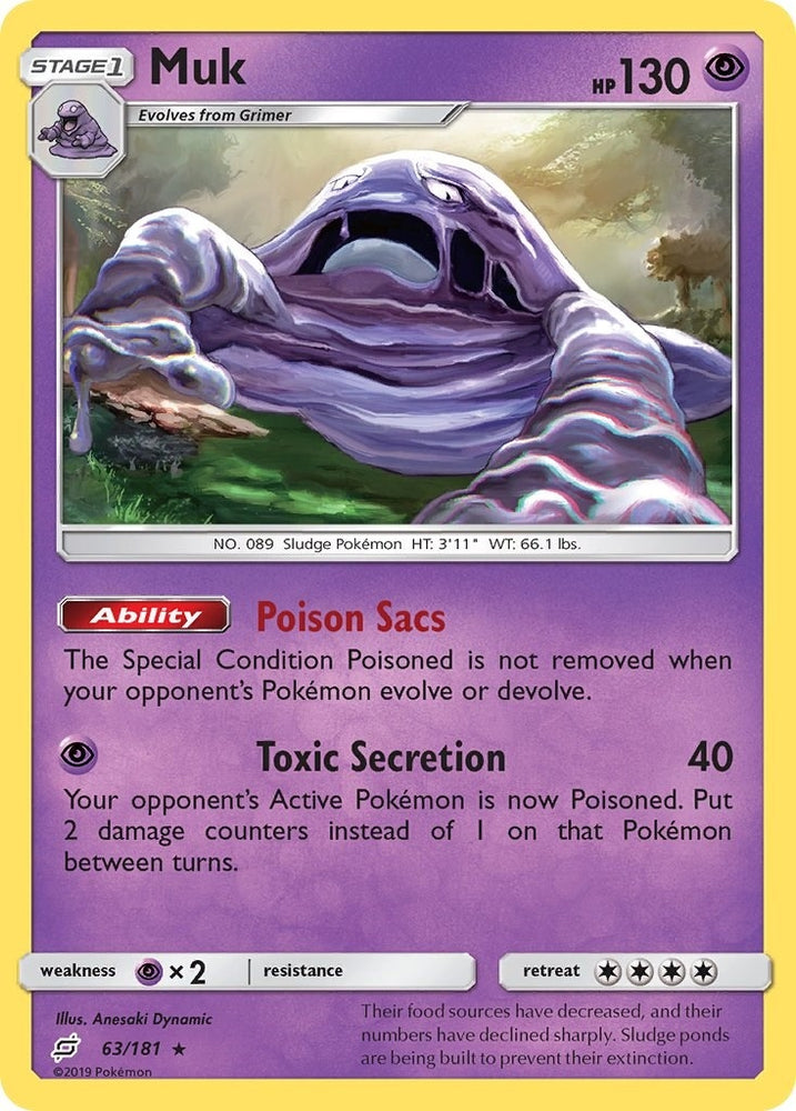 Image for Muk (63/181) [SM - Team Up]