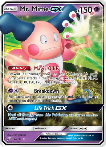 Image for Mr. Mime GX (67/181) [SM - Team Up]