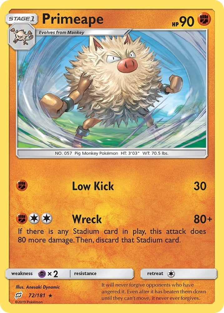 Image for Primeape (72/181) [SM - Team Up]