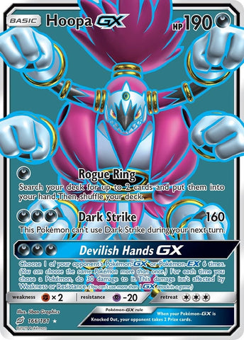 Image for Hoopa GX (Full Art) (166/181) [SM - Team Up]