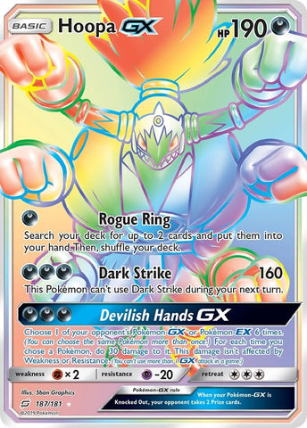 Image for Hoopa GX (Secret) (187/181) [SM - Team Up]