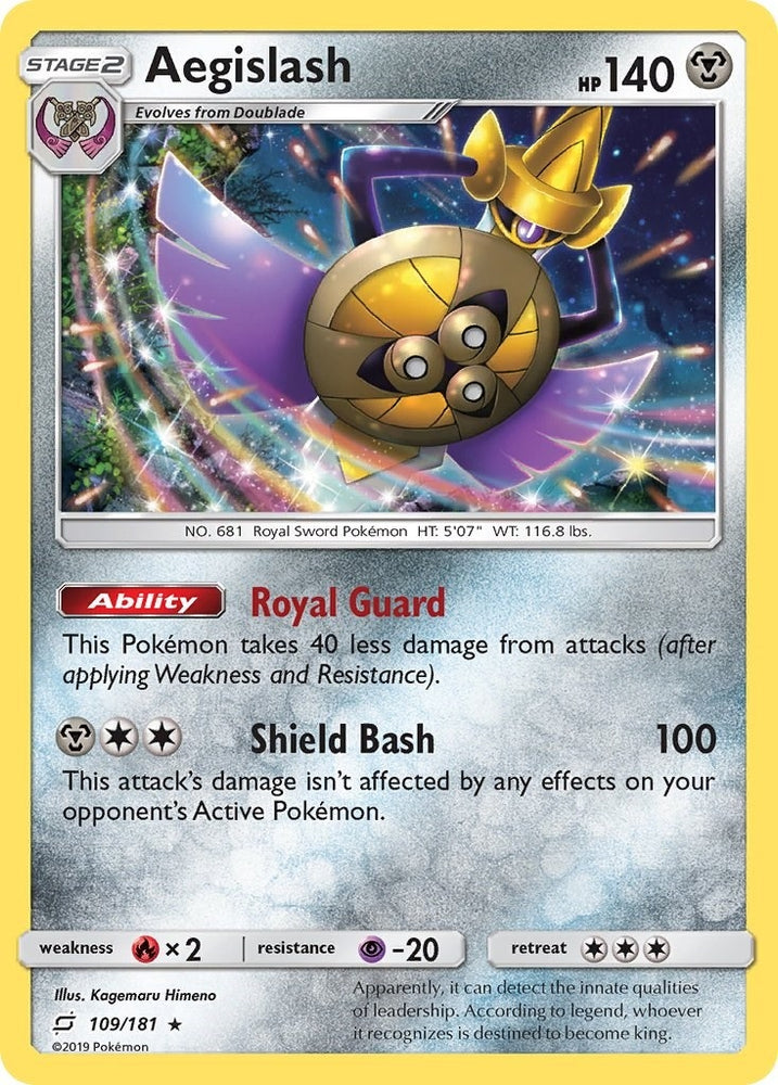 Image for Aegislash (109/181) [SM - Team Up]