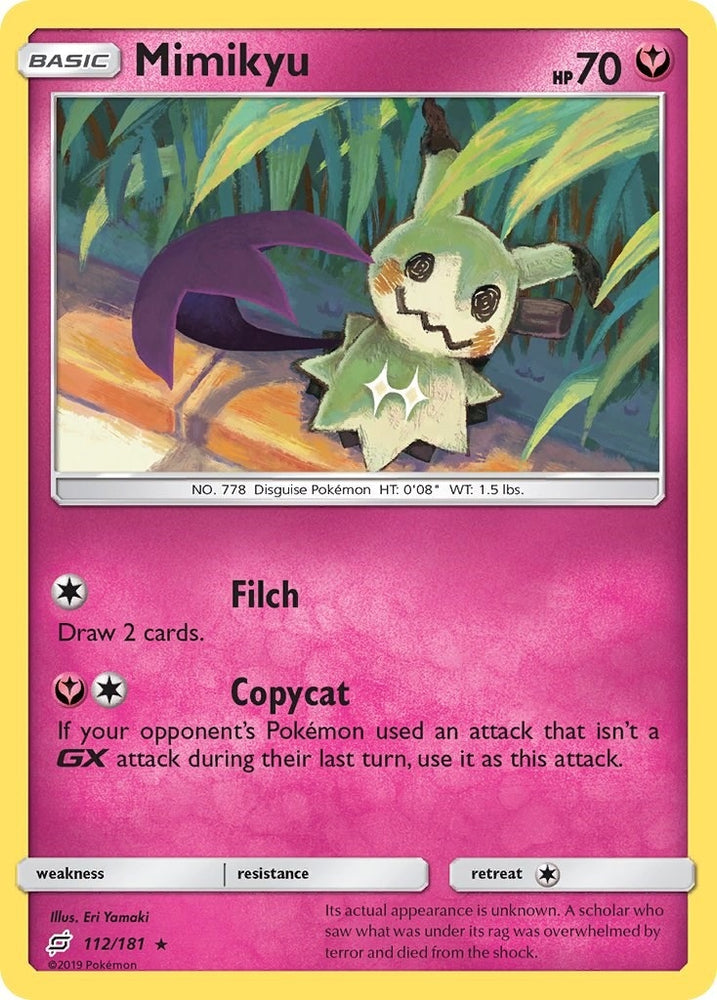 Image for Mimikyu (112/181) [SM - Team Up]