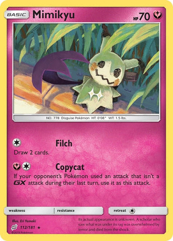 Image for Mimikyu (112/181) [SM - Team Up]
