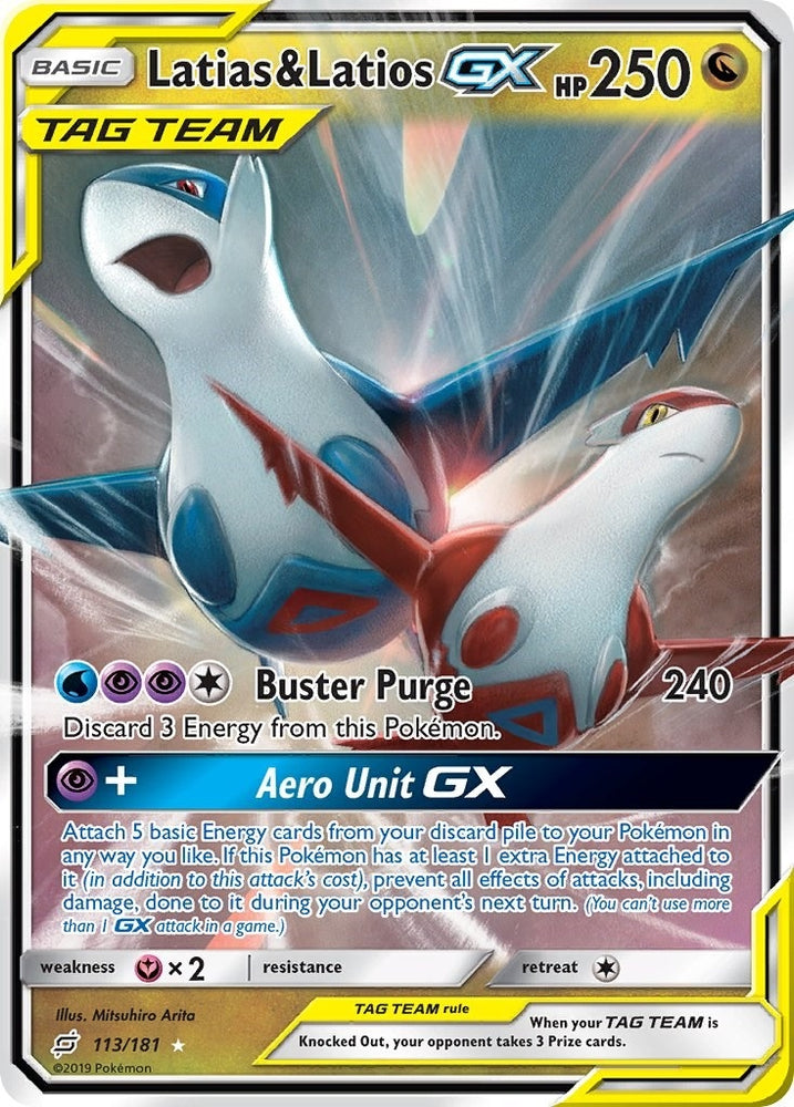 Image for Latias & Latios GX (113/181) [SM - Team Up]