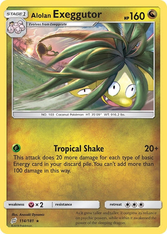 Image for Alolan Exeggutor (114) (114/181) [SM - Team Up]