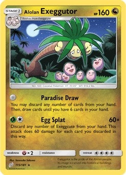 Image for Alolan Exeggutor (115) (115/181) [SM - Team Up]