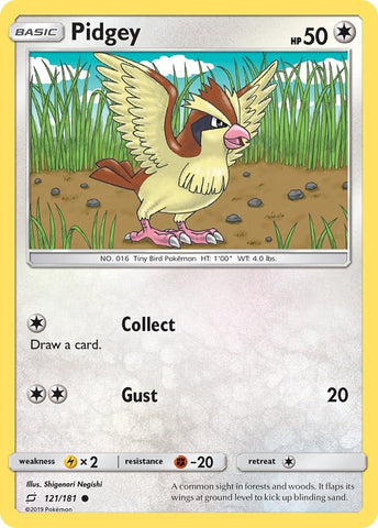 Image for Pidgey (121) (121/181) [SM - Team Up]