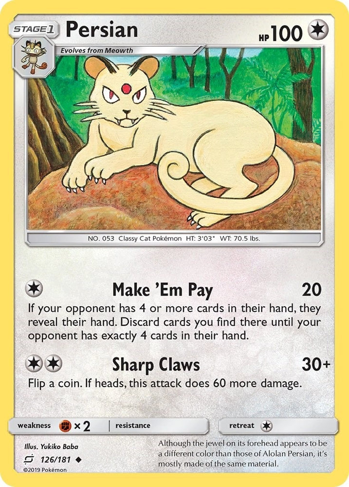 Image for Persian (126/181) [SM - Team Up]
