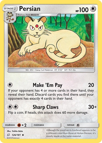 Image for Persian (126/181) [SM - Team Up]