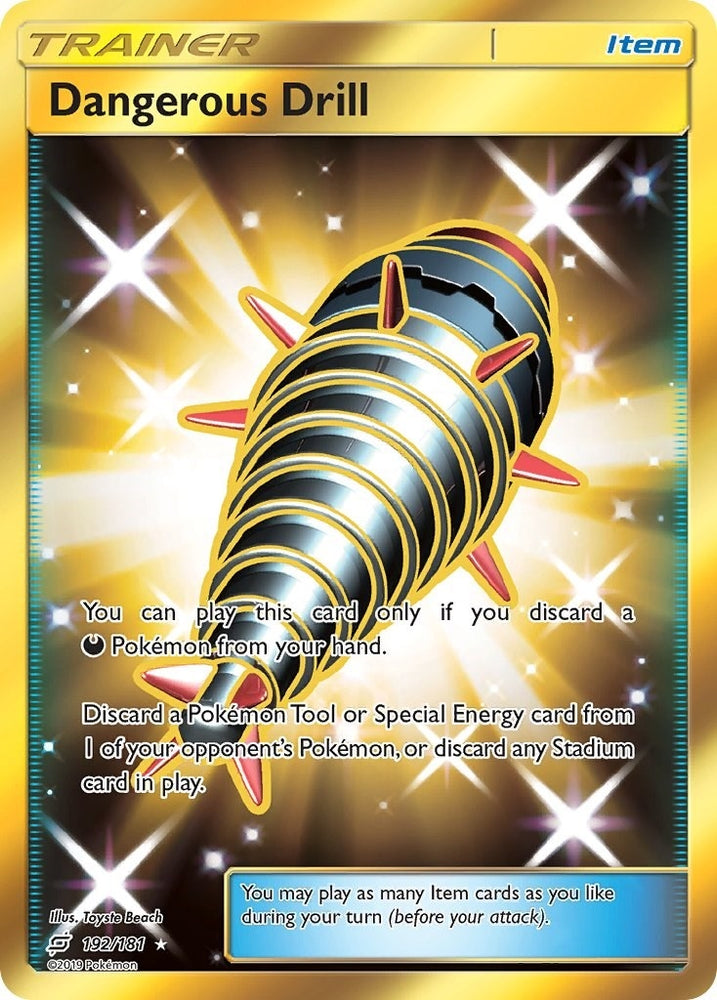 Image for Dangerous Drill (Secret) (192/181) [SM - Team Up]