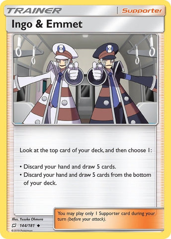 Image for Ingo & Emmet (144/181) [SM - Team Up]