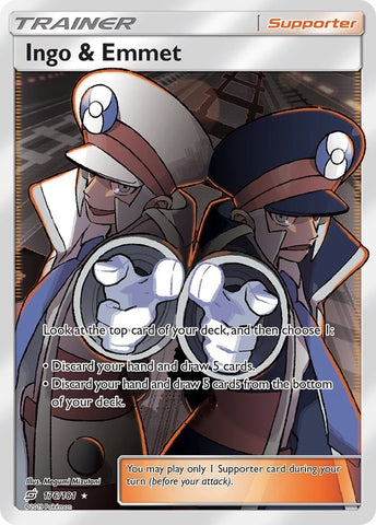 Image for Ingo & Emmet (Full Art) (176/181) [SM - Team Up]