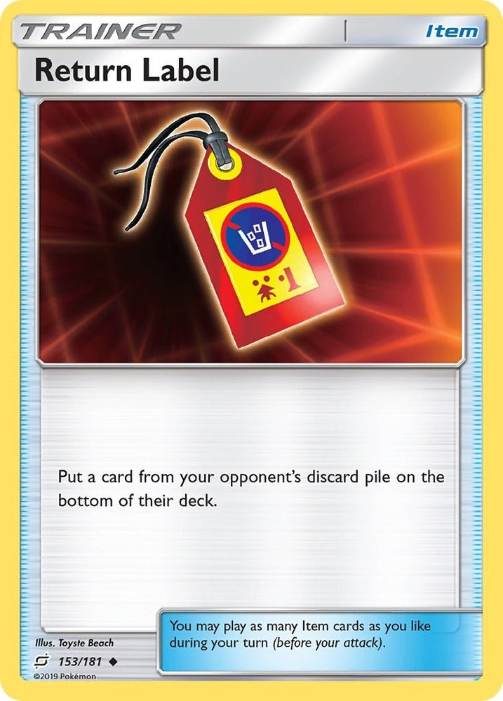 Image for Return Label (153/181) [SM - Team Up]