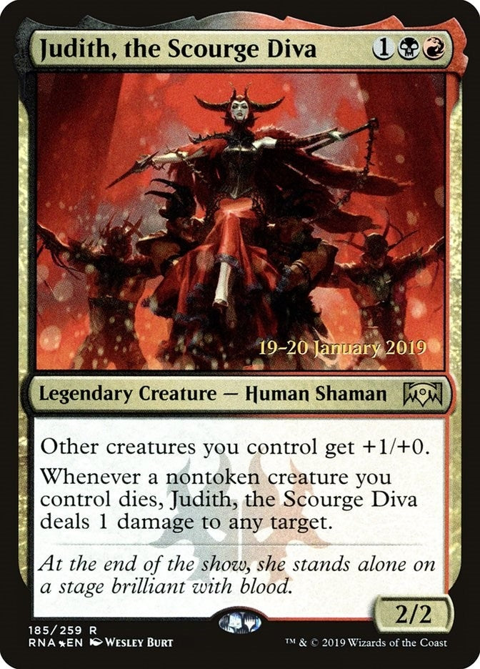 Image for Judith, the Scourge Diva (185) [Prerelease Cards]
