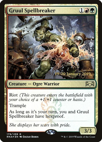 Image for Gruul Spellbreaker (179) [Prerelease Cards]
