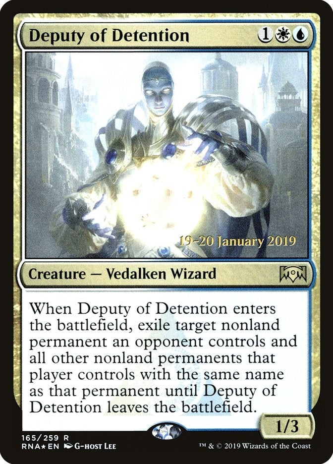 Image for Deputy of Detention (165) [Prerelease Cards]