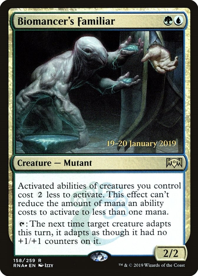 Image for Biomancer's Familiar (158) [Prerelease Cards]