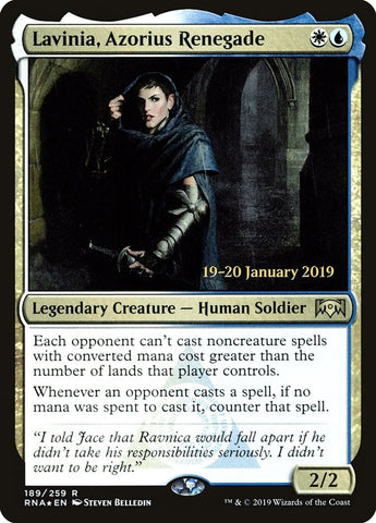 Image for Lavinia, Azorius Renegade (189) [Prerelease Cards]