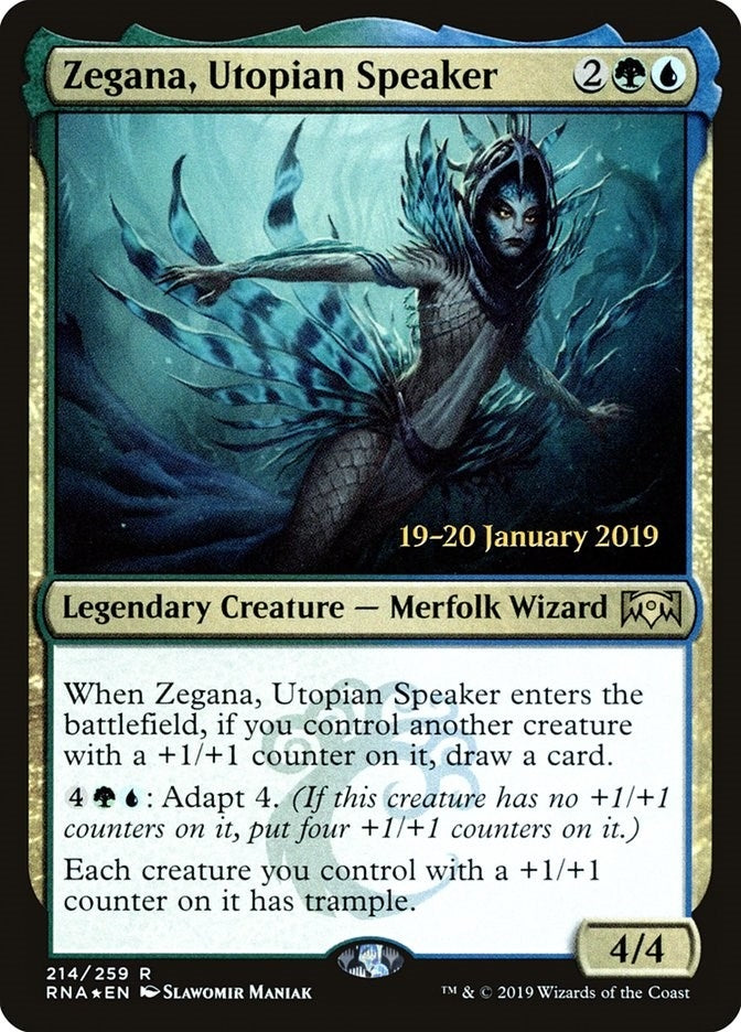 Image for Zegana, Utopian Speaker (214) [Prerelease Cards]