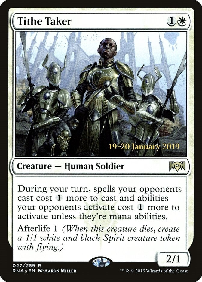 Image for Tithe Taker (27) [Prerelease Cards]