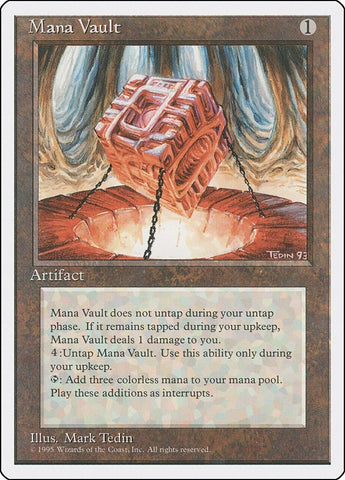 Image for Mana Vault (352) [Fourth Edition]