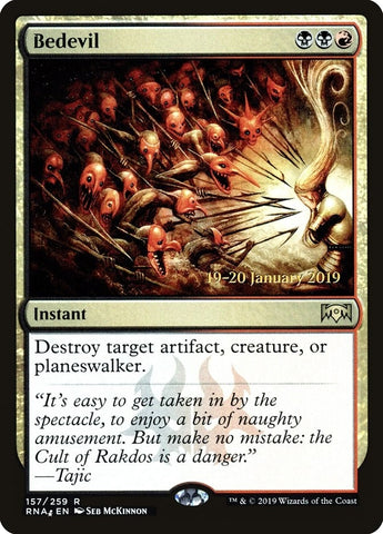 Image for Bedevil (157) [Prerelease Cards]