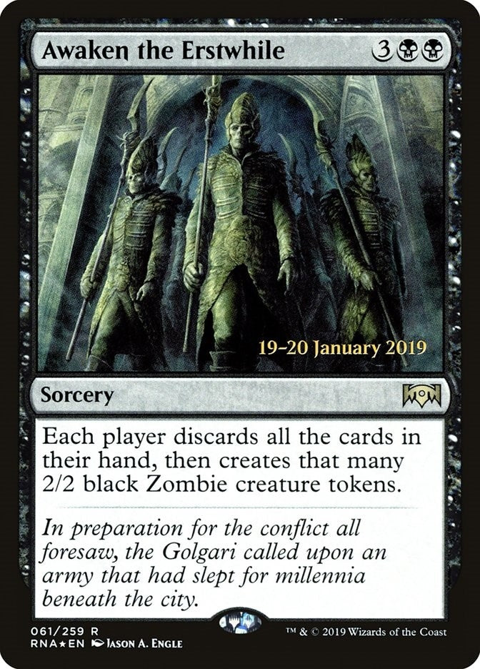Image for Awaken the Erstwhile (61) [Prerelease Cards]
