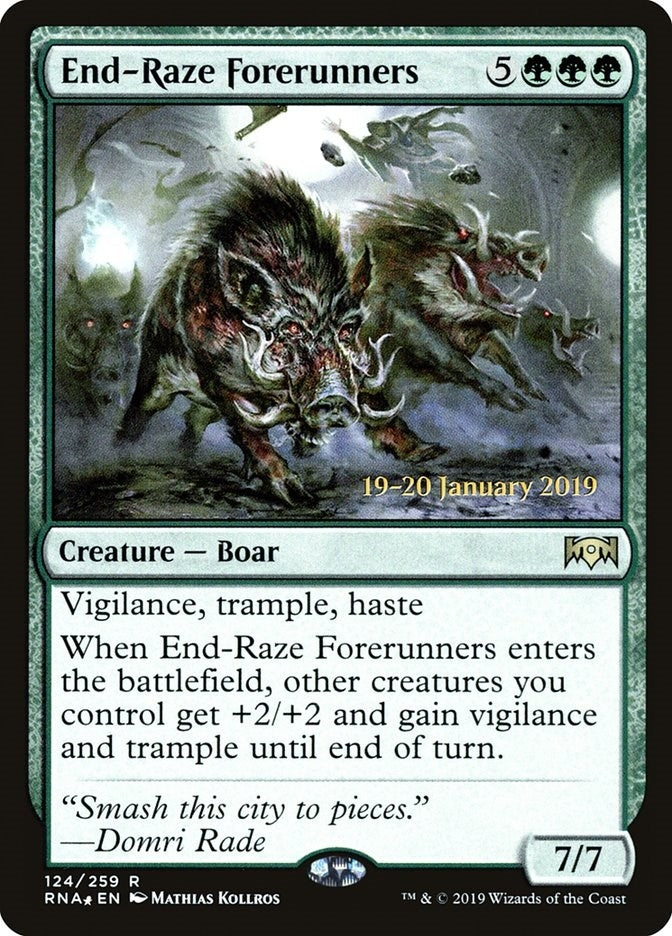 Image for End-Raze Forerunners (124) [Prerelease Cards]