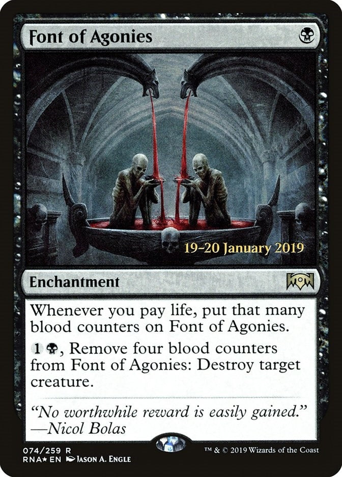 Image for Font of Agonies (74) [Prerelease Cards]