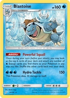 Image for Blastoise (025/181) [Deck Exclusives]